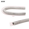 iRKY 36" Stainless Steel Radiator Hose Flexible Universal Water Hoses