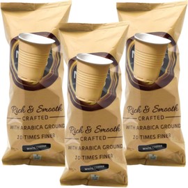 Coffee Cups Bundle With Gold Blend Rich & Smooth Cup Drinks x6 Cups (3 Pack)