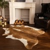 BENRON Premium Large Cowhide Rug 55x62 Inch, Cow Printed Rugs