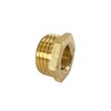 JENSWILL 1/2" NPT Male x 1/4" NPT Female Brass Reducer