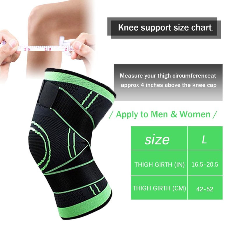ATBUSS Pack of 2 Knee Pads, Non-Slip Knee Support, Open