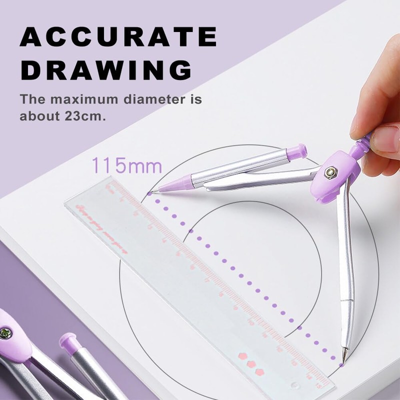 MHwan Compass Set, A Complete Learning Set, Equipped with a