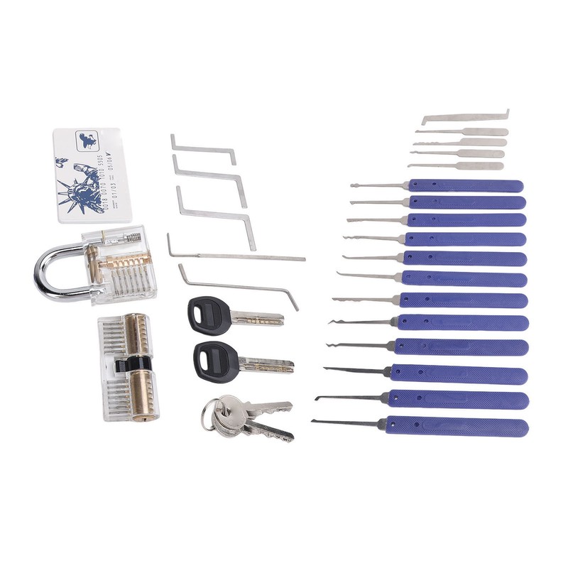 Rustproof Lock Set Stainless Steel Hanging Lock with Keys Outdoor