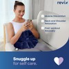 REVIX Neck Warmer Microwavable Heating Pad with Moist Heat, Microwave