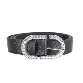 Piccola Lala Women's FR-PL-AYMBLT-000006 Belt, Black, M