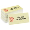 PRICARO Pack of 5 Sticky Notes "For Your Documents" 100 Sheets