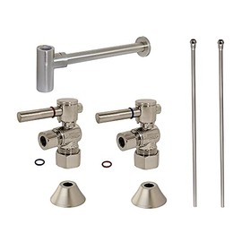 Kingston Brass CC53308DLLKB30 Trimscape Plumbing Sink Trim Kit, Brushed Nickel