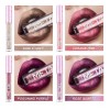 Coosa Beauty Juego De 12 Pintalabios Líquido Brillante Con Purpurina,