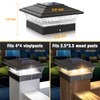 Solar Post Cap Lights Outdoor 12pack, Waterproof Fence Post Lights