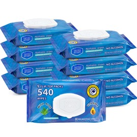 Berkley and Jensen Flushable Cleansing Wipes, 432 ct.
