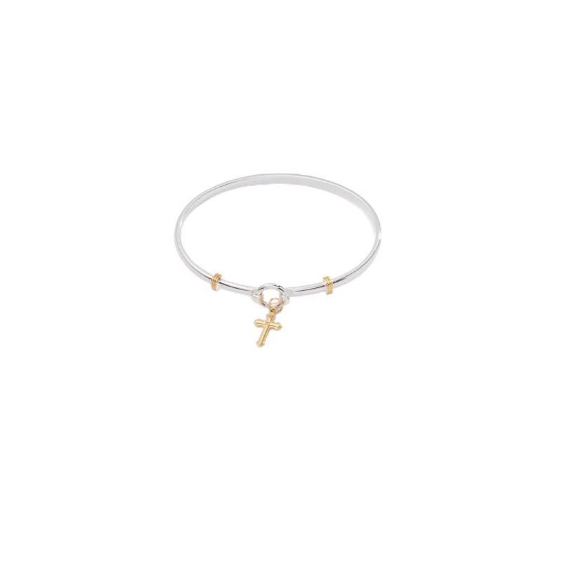 Alex and Ani Cross Clip Bangle
