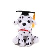 Plushland Cuddly Dog Toy, Graduation Cap and Diploma Stuffed Animal