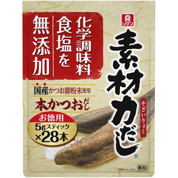 RIKEN material power value pack 140g's a book bonito