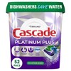 Cascade Platinum Plus ActionPacs Dishwasher Detergent Pods, Dishwasher Soap, Mountain,