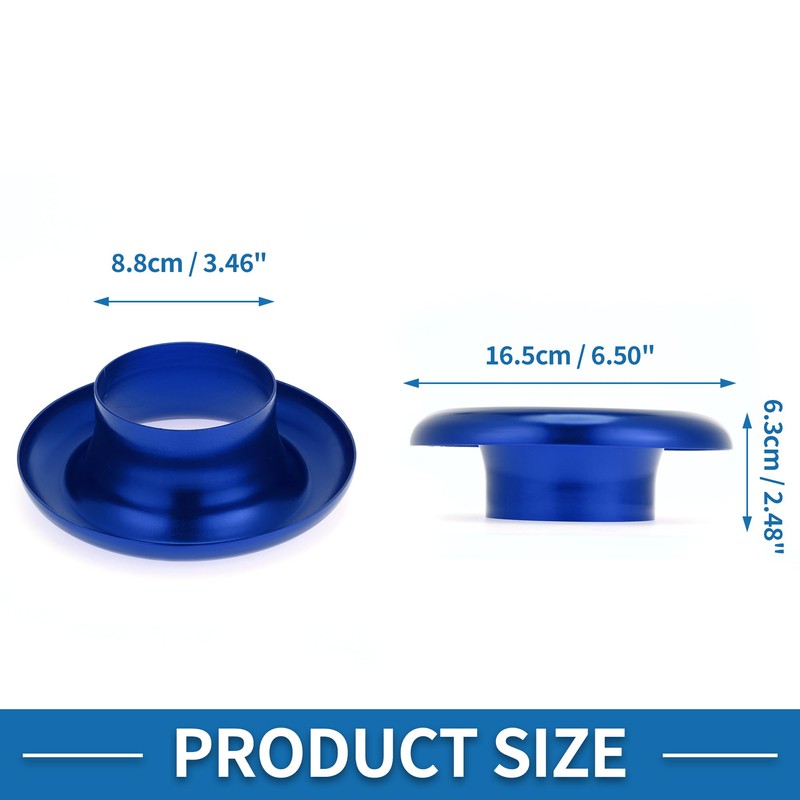 A ABSOPRO Velocity Stack Bellmouth Durable 3.46" ID 6.50" OD