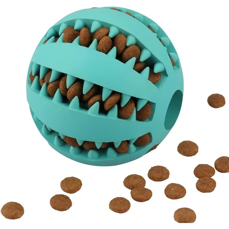 Dog Dental Chew Balls for Teeth Cleaning, Treat Dispensing, 6