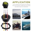 DAOKAI Round Rocker Switch with Shell 2 Position 12V 20A