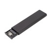 Aluminum M.2 NVME SATA SSD Enclosure Adapter, USB3.1(440+ MB) M.2