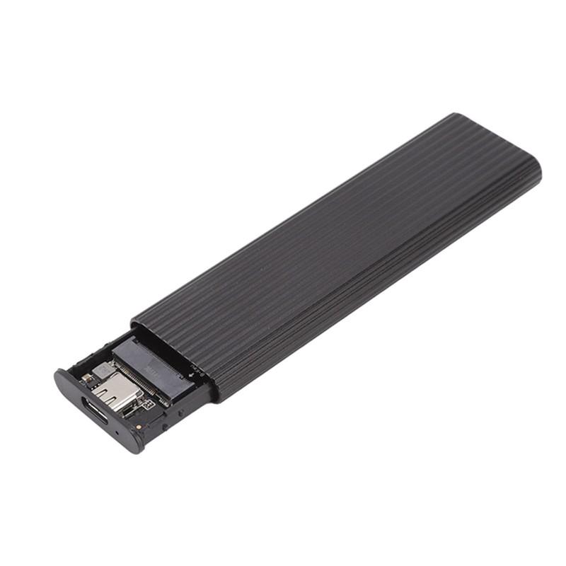 Aluminum M.2 NVME SATA SSD Enclosure Adapter, USB3.1(440+ MB) M.2