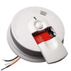 Kidde i4618AC Battery Powered Hardwire Smoke Alarm, 4 Pack