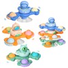 3 Pack Saugnapf Spielzeug Baby BPA-frei Saugnapf Spielzeug Kinder ab