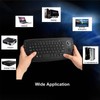 Sunydog E30 2.4GHz Wire Less Keyboard with Trackball Mouse Scroll