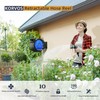 KORVOS Retractable Garden Hose Reel, 1/2"x 112 ft, Super Heavy