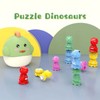10pcs Dinosaur Matching Toys Toddler Stacking Sorting Toys Educational Counting