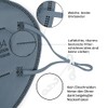 Simplecase FFP2 Mask, Certified by Officially Named Body 0598, Respirator