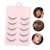MERRYHAPY 5 Pairs Simulation Eyelash Stickers Volume Makeup Lashes for