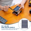MECCANIXITY 5V 1.2A 6W Mini Solar Panels, USB Solar Panel