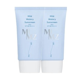 memes Mims Mild Watery Sunscreen 50ml x 2 / 밈즈 마일드 워터리 썬스크린 50ml x 2개