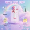 PANACARE Unicorn Bubble Wand, Automatic Bubble Machine, with 10 Packs