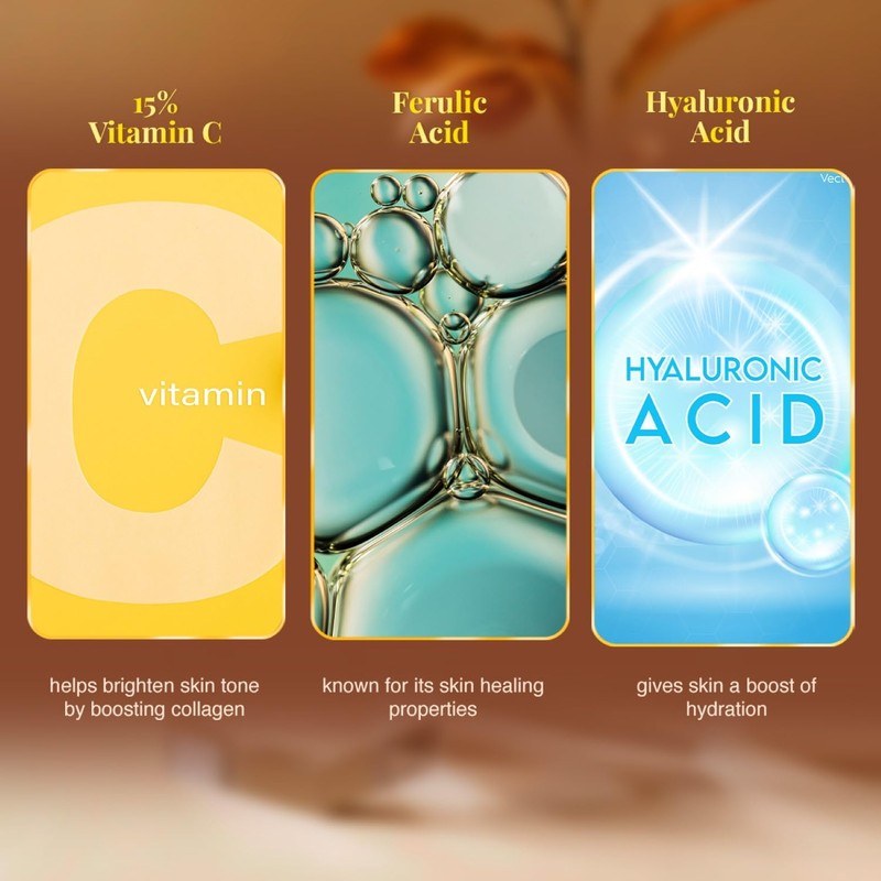 VLCC Vitamin C Serum Glow Boost with 15% Vitamin C,