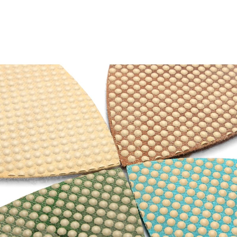 Diamond Triangular Polishing Pads Glass Triangular Sanding Pads, for Concrete