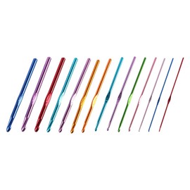 Namvo 14-Piece Crochet Set Ergonomic Crochet Hook Kit Thick And Thin Crochet Hook Set Suitable For Thick Wool Bags Carpet Yarn Sweater Scarf Knitting Diy Project