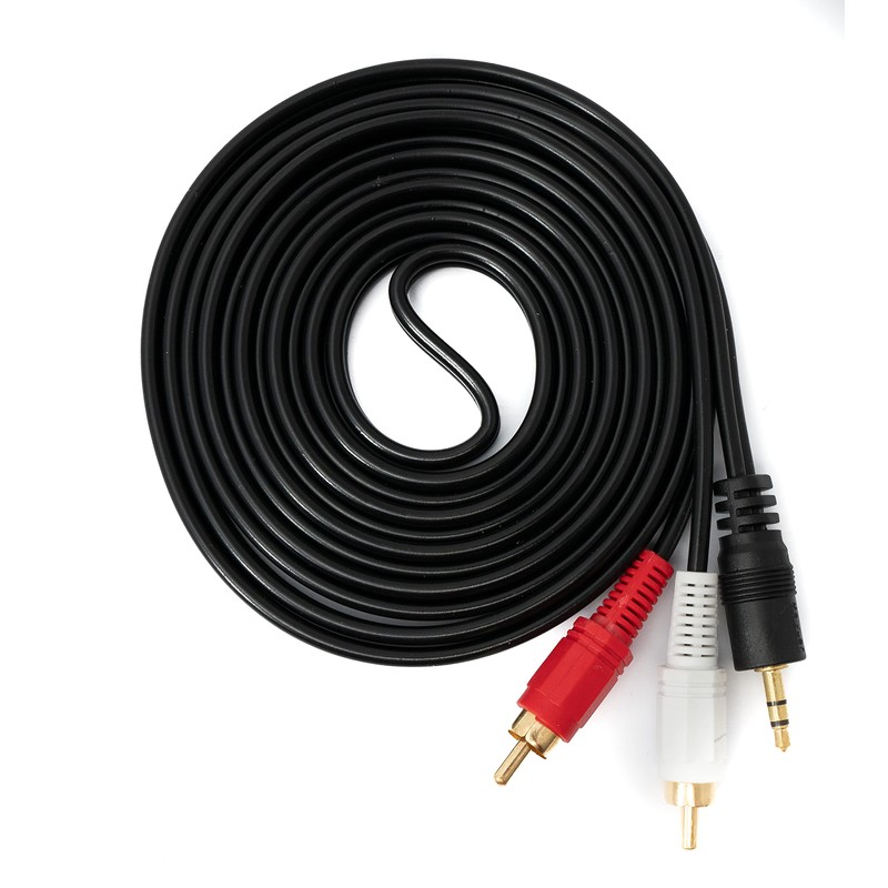 System-S RCA 2 RCA Cable 3 m Male to AUX
