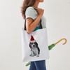 CafePress Christmas Beagle Polyester Tote Bag 16"x16"