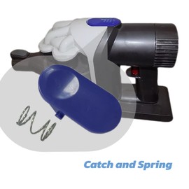 TLLGHKF DC35, Handheld Cordless Vacuum Cleaner Blue Cyclone Catch & Spring, 2set