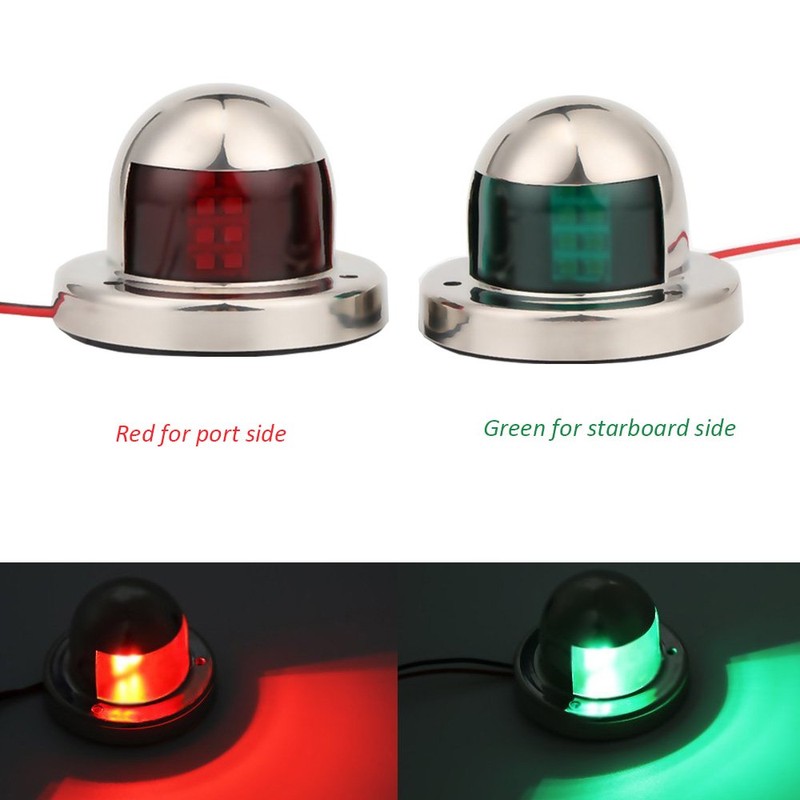 Youngine LED Navigation Bow Light Stainless Steel 12V Marine Boat