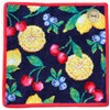 FEILER LA FRUTTA Rafrutta Handkerchief, 9.8 x 9.8 inches (25
