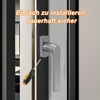 KARATINTL One-piece knob window door handle, lockable window handles, safety