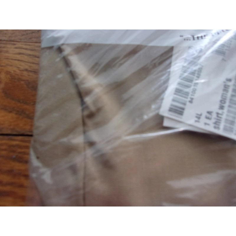 DEFENSE LOGISTICS AGENCY Women's Uniform Button Down Size 14L -