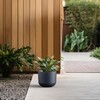 Kante Round Concrete Planter, 9 Inch Dia Classic-Style Large Pot