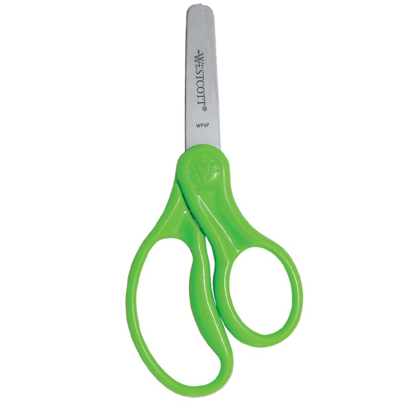 Westcott 15969 Right- and Left-Handed Scissors, Classic Kids' Scissors, Back