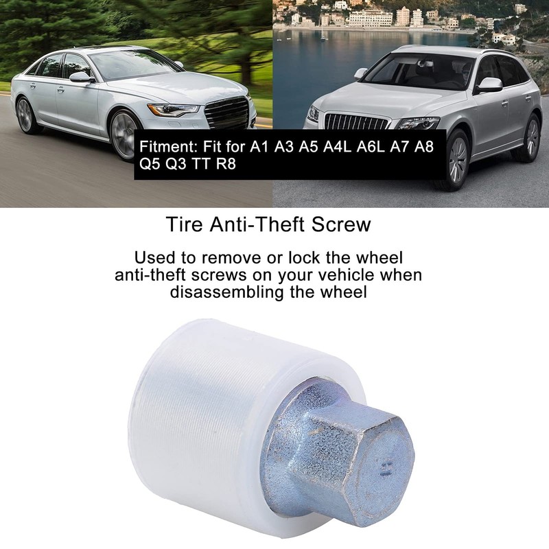 Auto Tire Anti Theft Screw Socket Replacement for A4L A6L