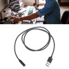 USB Sound Card USB to 3.5mm Jack Sound Adapter External