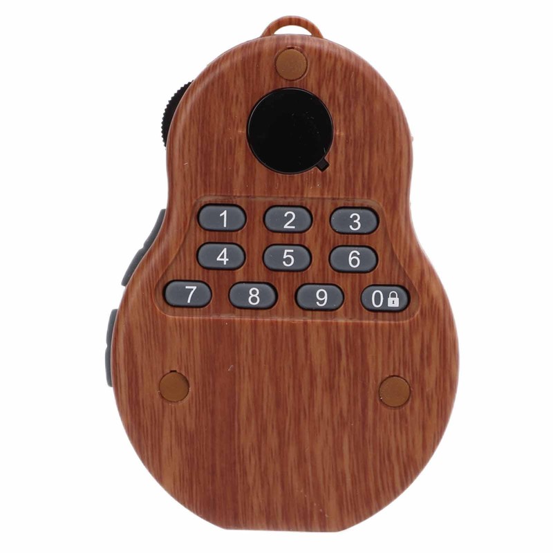 Buddha Player Mini Portable Wood Color Hanging Neck Music Buddhist