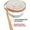 Rutland 99N12 Big Green Egg Replacement Gasket, High Temperature Clean