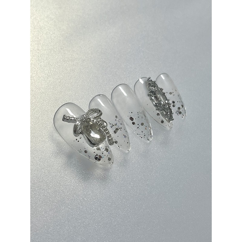 Lia handmade nail tips - long point (stiletto) / 리아